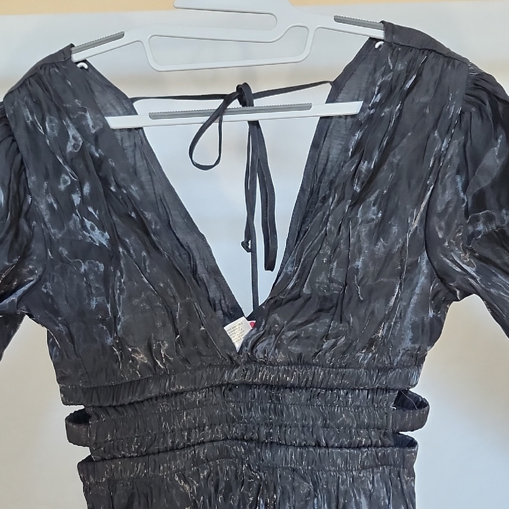 Heart & Heels Chic Black Mini Dress - Picture 3 of 6